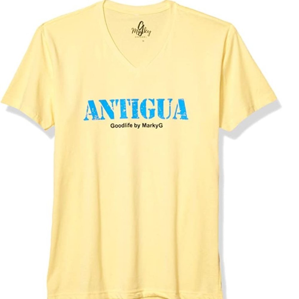 NWOT Marky G Apparel Antigua Graphic T-Shirt